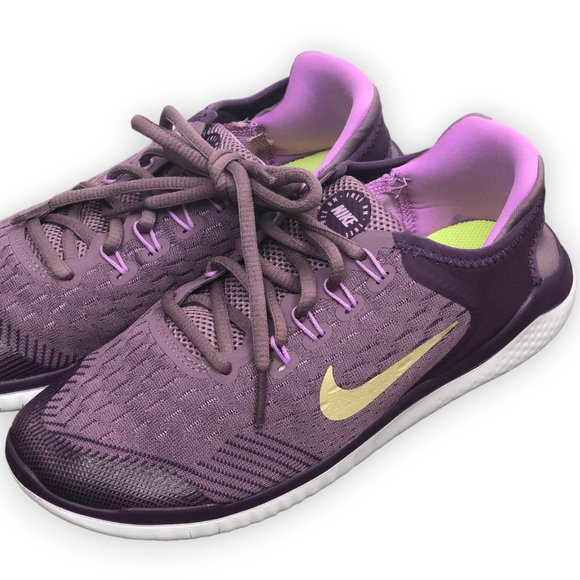 Brand New Nike Free RN purple/mauve sneakers - Picture 1 of 8